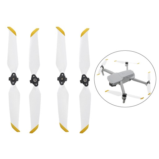 Малошумные опоры пропеллеров для DJI Air, 2 пары, белые