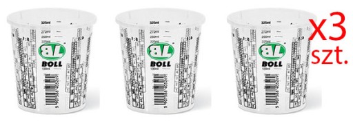 BOLL Pojemnik plastikowy z podziałką kubek 400ml 3