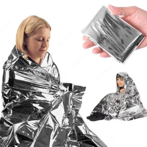 Emergency Blanket Outdoor Large Blanket with Pouch