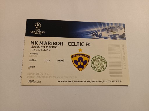 НК МАРИБОР – СЕЛТИК ГЛАЗГО 20.08.2014