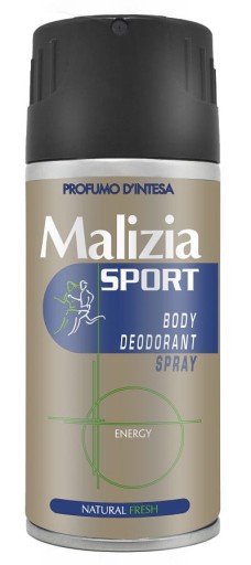 Дезодорант MALIZIA Energy Sport 150мл