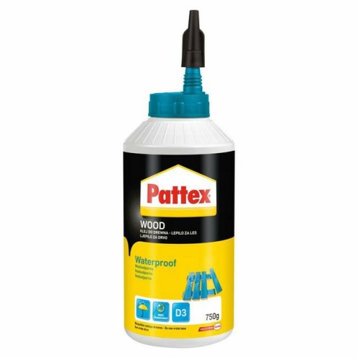 PATTEX ВОДОНЕПРОНИЦАЕМЫЙ КЛЕЙ ДЛЯ ДЕРЕВА 750G
