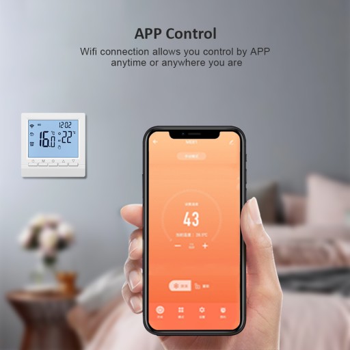 termostat 16A Elektryka ogrzewania podłogowego WIFI