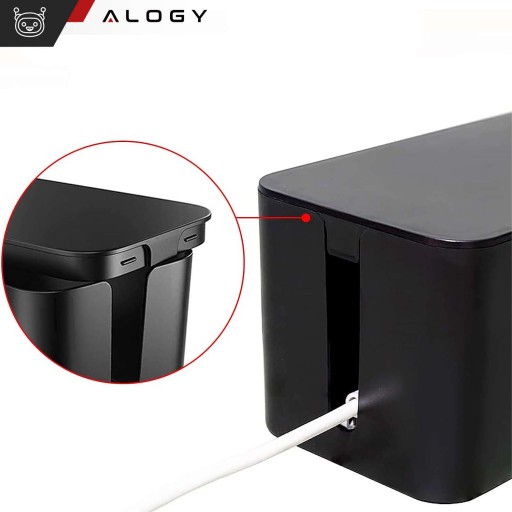 SCHOWEK NA KABLE LISTWY PUDEŁKO ORGANIZER BOX 31CM