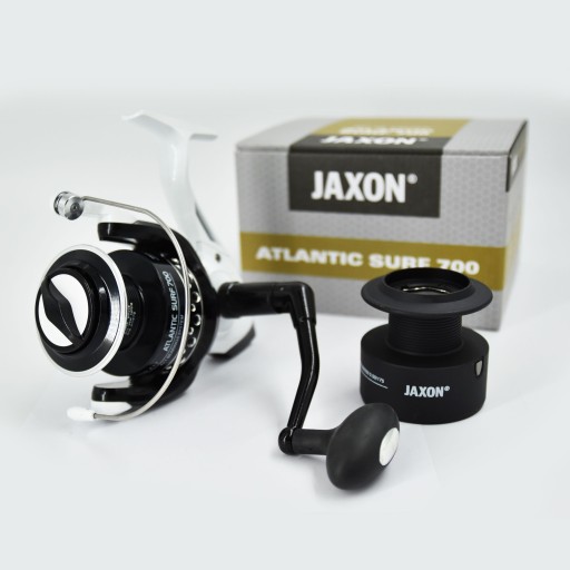Duży kołowrotek morski Jaxon Atlantic Surf 700 5-OWC + szpula zapasowa