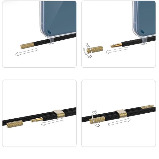 ЦЕПЬ TECH-PROTECT FLEXAIR MAGSAFE IPHONE 15 PRO MAX ЧЕРНЫЙ И БЕЖЕВЫЙ
