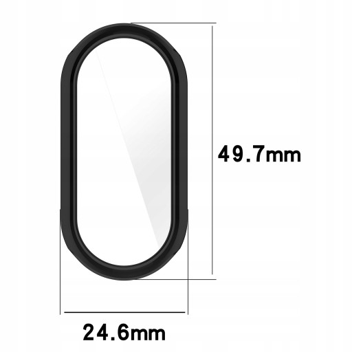 Бизонный экранский корпус для Mi Smart Band 8, Housing, Case, Cover