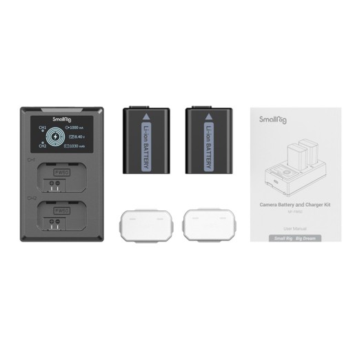 SmallRig 3818 2 зарядных устройства Sony NP-FW50