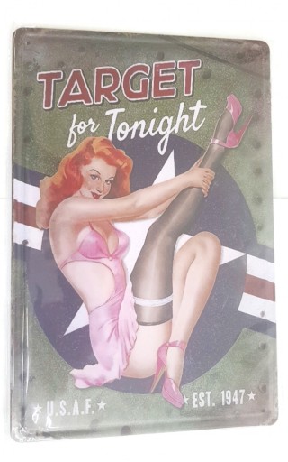 Декоративная доска Target For Tonight