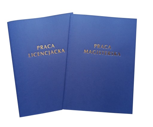 TERMOOKŁADKI okładki termiczne granatowe 1,5mm 10x