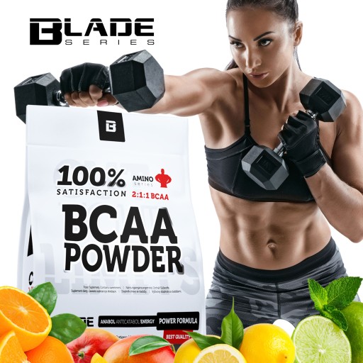 Hi TEC BLADE 100% порошок BCAA - 500 г + ГЛЮТАМИН