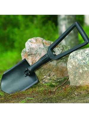 Fiskars Складная лопата для туристов и альпинистов, 59 см, 1000621