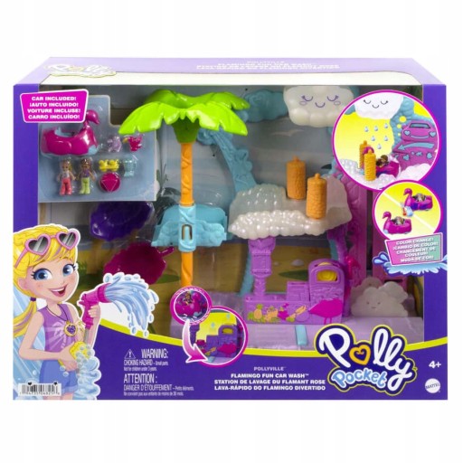 НАБОР ДЛЯ МОЙКИ POLLY POCKET DOLL ФЛАМИНГО
