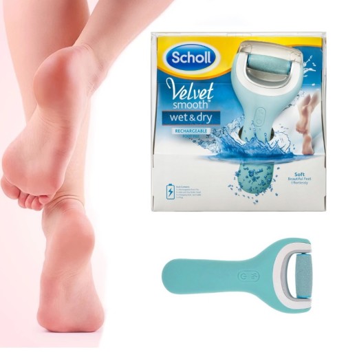 Электрическая пилка для ног SCHOLL Velvet Smooth