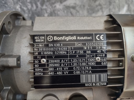 Bonfiglioli BN63B4 830520106 серводвигатель