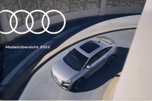 Проспект модельного ряда Audi 2022
