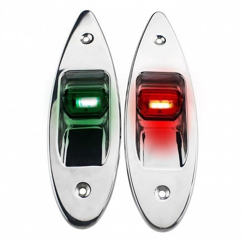 Lampy nawigacyjne LED 120 ° wpuszczane