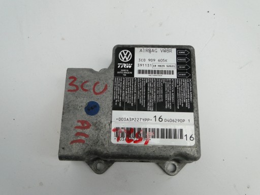 ДАТЧИК ПОДУШКИ БЕЗОПАСНОСТИ 3C0 3C0909605K VW PASSAT B6