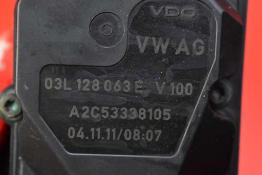 ДРОССЕЛЬ 03L128063E VW PASSAT B6 2.0 TDI 08R