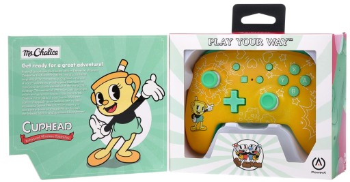 PowerA SWITCH Wireless Pad Enhanced Cuphead: Ms. Чаша