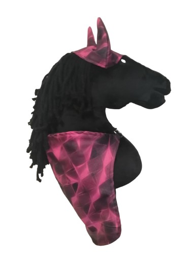 НАБОР HOBBY HORSE A3: КОВРИКИ И НАШУШКИ - РАЗНОЦВЕТНЫЕ РОЗОВЫЕ И ЧЕРНЫЕ