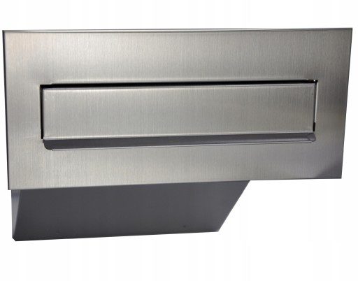 ПРОХОДНОЙ ПОЧТОВЫЙ ЯЩИК ДЛЯ ВСТРАИВАЕМОЙ НЕРЖАВЕЮЩЕЙ СТАЛИ INOX SILVER C4