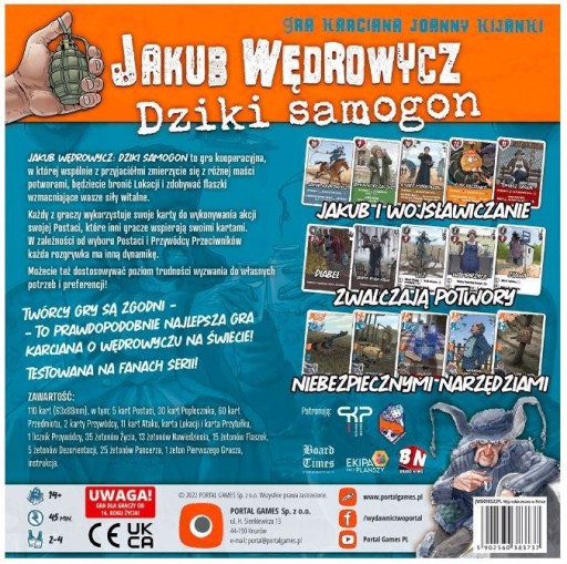 Karciana Gra Kooperacyjna Wędrowycz DZIKI SAMOGON
