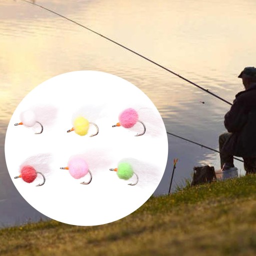 Fly Tying 6 шт. Имитация Steelhead Solid
