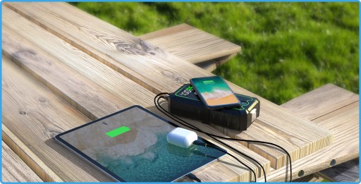 Сильный PowerBank 12V Device 2500A 16000MAH LOST FULL SET SET
