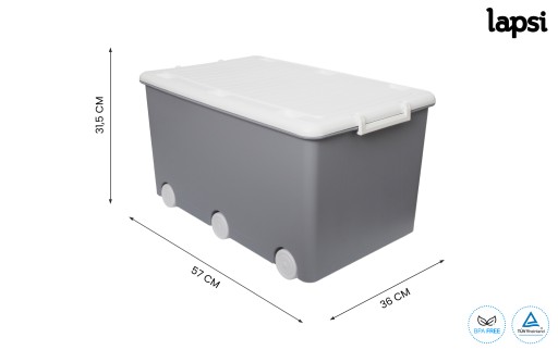 КОМПЛЕКТ LAPSI 2X50L, КОНТЕЙНЕРЫ ДЛЯ ХРАНЕНИЯ