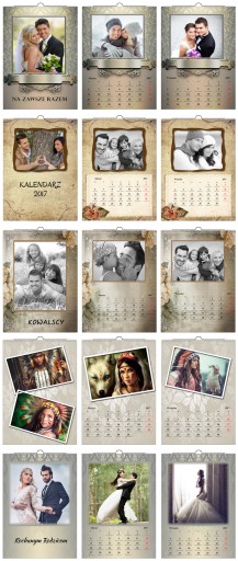 1x ФОТОКАЛЕНДАРЬ 13 карточек А3, фотокалендари