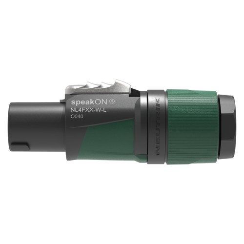 SPEAKON NEUTRIK NL4FXX-W-L РАЗЪЕМ ДИНАМИКА 4-контактный РАЗЪЕМ КАБЕЛЯ