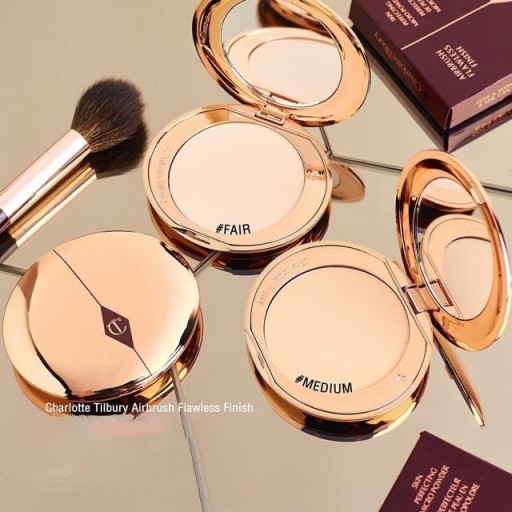 CHARLOTTE TILBURY AIRBRUSH 2 MEDIUM Прессованная пудра