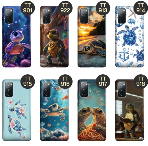 ETUI DO SAMSUNG GALAXY S20 FE / 5G WZORY ŻÓŁWIE ŻÓŁWIKI ŻÓŁW OBUDOWA CASE