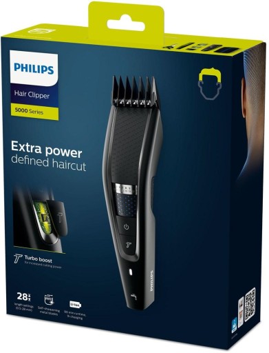 Машинка для стрижки волос Philips HC5632/15, черная