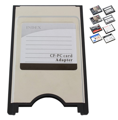 CF-КАРТРИДЕР PCMCIA АДАПТЕР COMPACT FLASH CF-PC PLUG&PLAY AK144