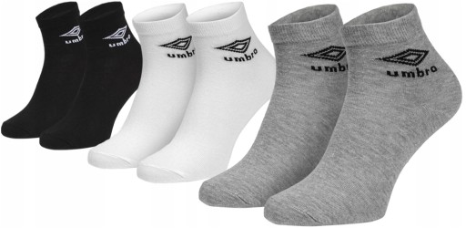6 PAR UMBRO SKARPETKI QUARTER MULTI 39-42