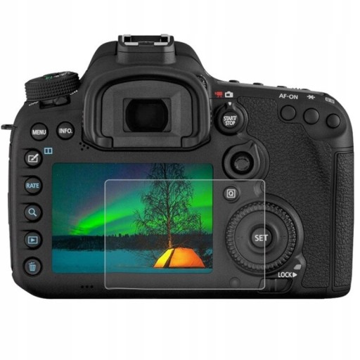 ЗАКАЛЕННОЕ ЗАЩИТНОЕ СТЕКЛО ЖКД 9H ДЛЯ CANON EOS 5D M50 OM-D E-M10 MARK III 3