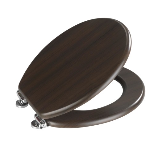Туалетная доска WC Brown Venge Wenko 35,5x42,5 см MDF имитация древесины
