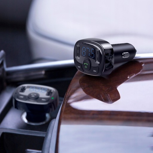 FM-ПЕРЕДАТЧИК BASEUS ЗАРЯДНОЕ УСТРОЙСТВО BLUETOOTH 2X USB