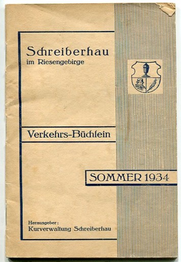 ШКЛАРСКАЯ ПОРЕБА / ШРАЙБЕРХАУ :: гид: 1934 г.