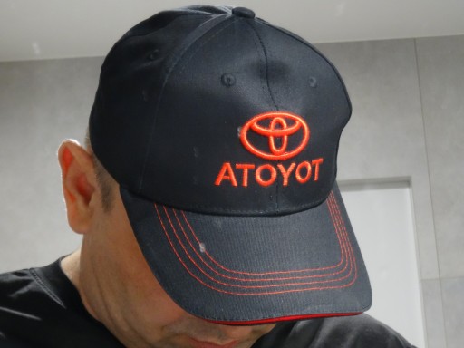 Бейсболка TOYOTA, 100% хлопок.
