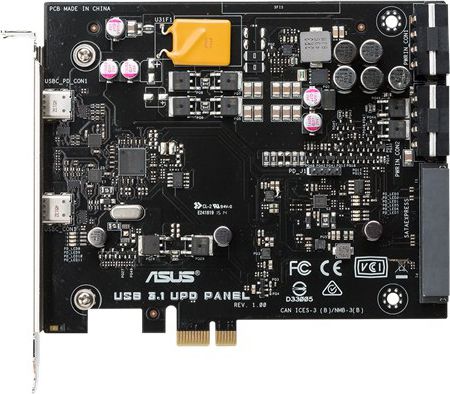 Передняя панель 5,25 дюйма, 2 порта USB 3.1 тип C Asus