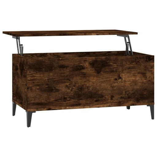ЖУРНАЛЬНЫЙ СТОЛИК ДУБ ДЫМЧАТЫЙ 90X445X45CM