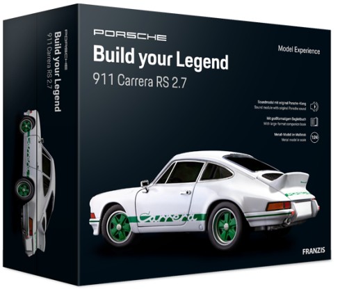 Porsche 911 Carrera RS Build your Legend Model do składania 1:24