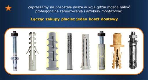 Kołek Kołki rozporowe do płyt gipsowych M 5x37 100