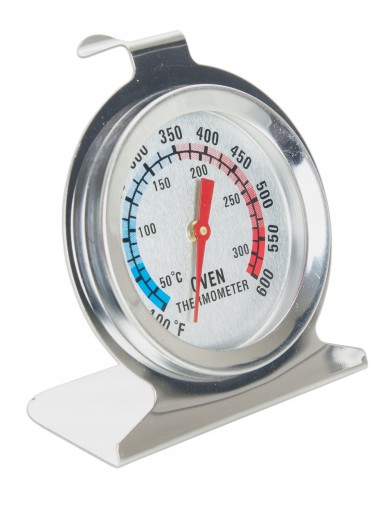 ТЕРМОМЕТР ДЛЯ ДУХОВКИ до +300 C, твердый INOX
