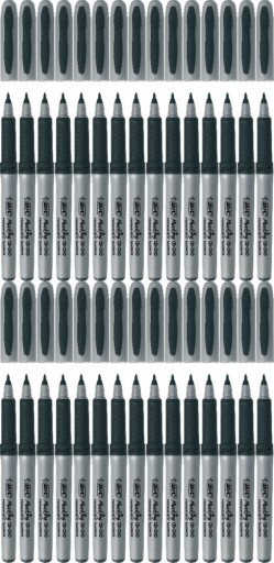 ПЕРМАНЕНТНЫЙ МАРКЕР ЧЕРНЫЙ BIC GRIP ULTRA FINE 0,8 мм для CD DVD x 36