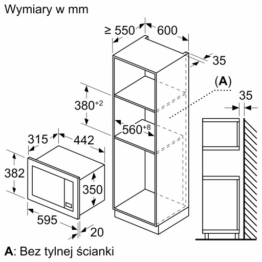 Набор духовки Bosch + микроволновая печь