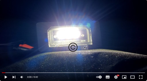 Светодиодная панель BMW E90 E91 E92 E60 E61 X6 E71 E72 X1 E84 X1 F48